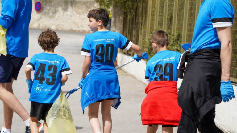 Plus de 700 Kg de déchets récoltés pour le plogging organisé par le MHB