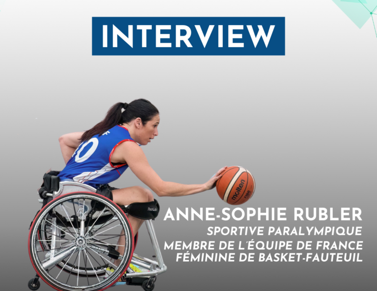 Anne-Sophie RUBLER, membre de l&rsquo;équipe de France de basket-fauteuil