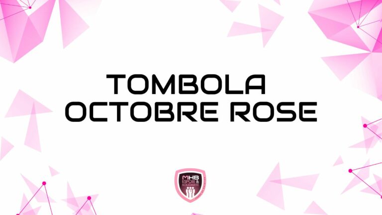 Lancement tombola Octobre Rose