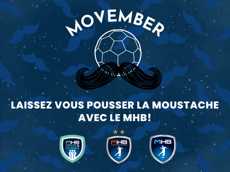 Movember 2024 avec le Fonds de dotation du MHB
