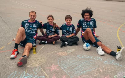 Maillot collector MHB : un soutien à Enfance et Partage